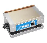 Permanent Magnetic Chuck with Brass Fine Mesh Suction Cup, >100N/CM² Strength, Adjustable Angle 0-45°, 0.5+1.5 Magnetic Pole for CNC Machining and Grinding