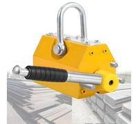 Permanent Magnetic Lifter, High Capacity Lifting Tool for Steel Plates and Boards, Ideal for Shop Cranes and Hoists