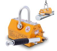 Permanent Magnetic Lifter with Quick Release - Heavy Duty Neodymium Lifting Magnet for Steel Plates, Ideal for Hoists, Shop Cranes & Industrial Use