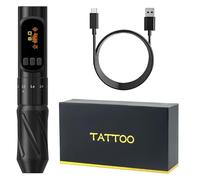 Permanent Makeup Machine with 5 Strokes Length 2.0mm-3.5mm Rotary Tattoo Gun, Wireless Permanent Makeup Tattoo Gun, Cartridge Pen with 800mAh Coreless Motor For Eyebrow Eyeliner Lips