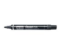 Permanent Marker Pentel N50-Be Black 12 Pieces NEW