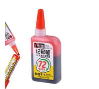 Permanent Marker Refill Ink 72 Hours Super Colour Oil-Based Ink for Durable Marking Waterproof Multicoloured Craft Inks for Woodworking, Industrial Use, Art Projects and B