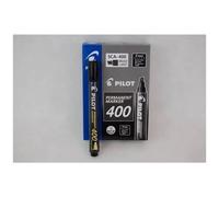 Permanent Marker Sca-400 Black (12 Pcs) Pilot Top Quality