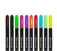 Permanent Markers, Fine Point Assorted Colors Permanent Marker Set, Works on Fabric, Wood for Coloring, Marking Fabric Markers