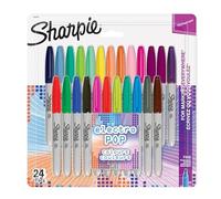 Sharpie Permanent Markers - Fine Point - Special Edition Assorted Colours - 24 Pack
