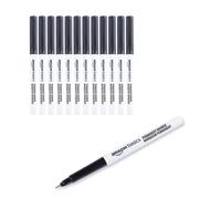 Permanent Markers Ultra Fine Point for Precise Marks Black Ink 12 Pack