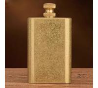 Permanent Match Copper Vintage Trench Lighters Fluid Refillable, Reusable Forever Matches, Portable Windproof Cigar Lighter for Gift for Men(Excluding Fuel)(C)