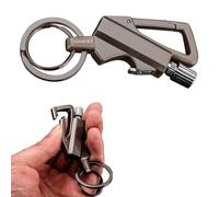Permanent Match Infinity Lighter with Multitool Keychain 3-in-1 Kerosene Match Keychain Reusable Match Strike For Outdoor Survival Christma Birthday Gifts For Men (01)