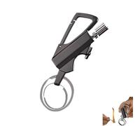 Permanent Match Infinity Lighter with Multitool Keychain Bottle Opener, Portable Multifunctional Keychain Lighter, Waterproof Fire Starter Tool for Sports Outdoor Camping Hiking