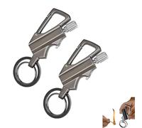 Permanent Match Infinity Lighter with Multitool Keychain Bottle Opener, Portable Multifunctional Keychain Lighter, Waterproof Fire Starter Tool for Sports Outdoor Camping Hiking