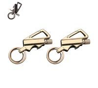 Permanent Match Infinity Lighter with Multitool Keychain Bottle Opener, Reusable Waterproof Match Strike Anywhere, Forever Flint Fire Starter for Outdoor Survival, for Men (2*Brown)