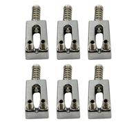 Permanent Metal Mixture Electric Guitar String Deposit Bridge Pad for Long Permanent Execution Stable Adjusting Electric Guitar Bridge