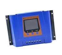 Permanent MPPT Solar Energy Manager for Single Networks Handles Series Panel Connection Up to 150V Featuring LCD Overload Security Solar Regulator