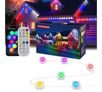 Permanent Outdoor Lights Smart RGBIC LED for All Holiday Decor Decorations Light,30M LED Lights App Remote Control, IP67 Waterproof for Outdoor Decorations, Work with Alexa, Google Assistant