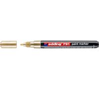 Permanent Paint edding-marqueur 791 POINTR Bullet Gold