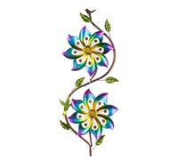 Permanent Revolving Garden Windmill Decor in Assorted Colors Decimeter Diameter Resilient Iron Frame Fast Assembly Not Tools Windmill Assembly