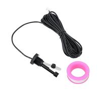 Permanent saltwater pool flow control assembly developed for chlorination applications Integrated fan structure Instant flow change components