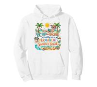 Permanent Summer Break Last Day Of School Retired Teacher Pullover Hoodie