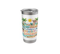 Permanent Summer Break Last Day of School Retired Teacher Stainless Steel Insulated Tumbler