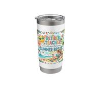 Permanent Summer Break Retired Teacher Stainless Steel Insulated Tumbler