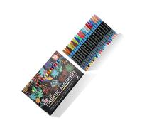 Permanent Textile Marker Pen Art Supplies for Clothing Repair and Artistic Designs Fast Drying Inks Visible When Dark Cloth Marker Quick Dry Permanent Inks Paint Pen for Textile Design Creative After