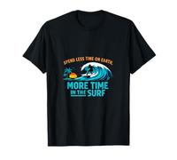 Permanent Vacation Surf Quote Minimal Uppercase Graphic T-Shirt