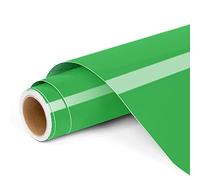 Permanent Vinyl for Cricut, 12" x4ft Green Self Adhesive Vinyl Roll for Cricut and Silhouette Cameo, Green Vinyl for Party Decoration, Window Stickers, Home Decor