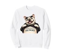 Permanently Hungry Frenchie Tattooed French Bulldog Sweatshirt