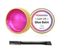 PERMANIA Lash Lift Glue, Eyelash Lift Glue Balm, Fast Drying Mild Scent Fragrance Lash Lift Adhesive for Lash Perm and Brow Lamination -10g