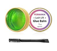 PERMANIA Lash Lift Glue, Eyelash Lift Glue Balm, Fast Drying Upgraded Apple Scent Lash Lift Adhesive for Lash Perm and Brow Lamination -10g