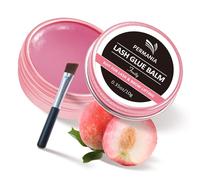 PERMANIA Lash Lift Glue, Peach Scent Eyelash Glue Balm for Eyelash Perming and Brow Lamination, Lash Curling Adhesive for Home and Salon Use -10g