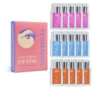 PERMANIA Lash Lift Lotion, Lash Lift Solution 3 pack Include Step 1&2&3, Eyelash Lift Refill for Salon Use, Brow Lamination at Home, 15 Pcs Sachets | Safe Formula (Only Lotion Include)
