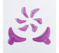 PERMANIA Lash Lift Pads, Adjustable Silicone Lash Lift Shields for Eyelash Softening or Tint, Multifunctional Eyelash Perming Tools for Salon Use (Purple)