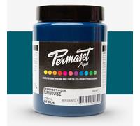 Permaset Aqua Standard 300ml Turquoise - Screen Printing Ink for Fabric - Ideal Screen Printing Kit for Home Office, Starter Kit, Fabric Paint, Screen Printer and Other Fabric Ink