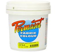 Permaset Aqua Standard 1 Litre Light Blue - Screen Printing Ink for Fabric - Ideal Screen Printing Kit for Home Office, Starter Kit, Fabric Paint, Screen Printer and Other Fabric Ink