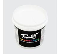 Permaset Aqua Standard 1 Litre White Screen Printing Ink for Fabric, Ideal for Home Office, Starter Kit, Fabric Paint, Screen Printer and Other Fabric Ink