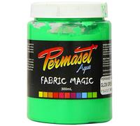 Permaset Aqua Standard 300ml Green - Screen Printing Ink for Fabric - Ideal Screen Printing Kit for Home Office, Starter Kit, Fabric Paint, Screen Printer and Other Fabric Ink