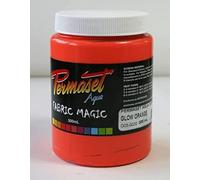 Permaset Aqua Standard 300ml Orange - Screen Printing Ink for Fabric - Ideal Screen Printing Kit for Home Office, Starter Kit, Fabric Paint, Screen Printer and Other Fabric Ink