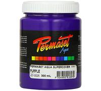 Permaset Aqua Standard 300ml Purple - Screen Printing Ink for Fabric - Ideal Screen Printing Kit for Home Office, Starter Kit, Fabric Paint, Screen Printer and Other Fabric Ink