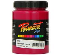 Permaset Aqua Standard 300ml Rose Screen Printing Inks for Fabric, Ideal Home Office, Art Studio, Starter Kit, Fabric Paint, Screen Printer and other Fabric Ink, Artist Supplies
