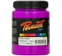 Permaset Aqua Standard 300ml Violet - Screen Printing Ink for Fabric - Ideal Screen Printing Kit for Home Office, Starter Kit, Fabric Paint, Screen Printer and Other Fabric Ink