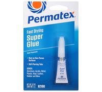Permatex 82190 Super, Easy To Apply, Fast Drying, Super Strong Adhesive 1 X 2G