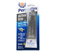 Permatex 82194 Ultra Grey RTV Silicone Gasket Maker : Low Odor, Sensor-Safe, Non-Corrosive Sealant with Oil Resistance 1 x 85g