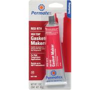 Permatex® - High-Temp Red RTV Silicone Gasket Maker - Sealant - 3 oz / 85g