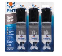 Permatex Multi Metal Epoxy Syringe Chemical Epoxy Metal Repair Dual Syringe 3X50Ml