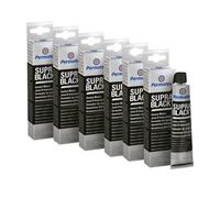 Permatex Rtv Silicone Instant Gasket Maker Black High Temperature Sealant 6X80Ml