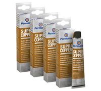 Permatex Rtv Silicone Instant Gasket Maker Copper High Temperature Sealant 4X80Ml