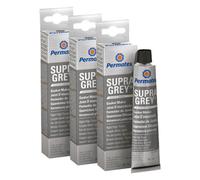 Permatex Rtv Silicone Instant Gasket Maker Grey High Temperature Sealant 3X80Ml