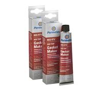 Permatex Rtv Silicone Instant Gasket Maker Red High Temperature Sealant 2X80Ml