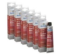 Permatex Rtv Silicone Instant Gasket Maker Red High Temperature Sealant 6X80Ml